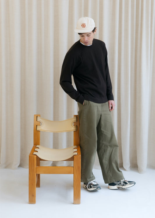 Col rond Fin MERET Brown