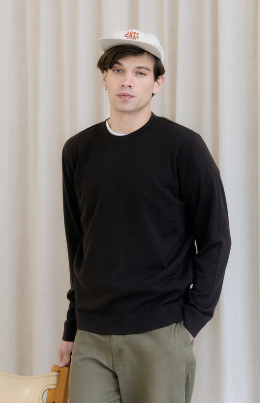 Col rond Fin MERET Brown