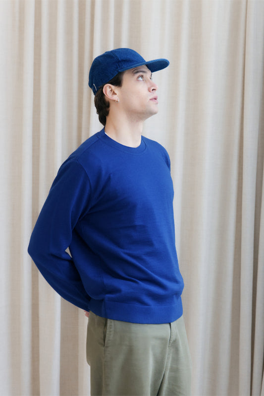 Col rond Fin MERET Blue