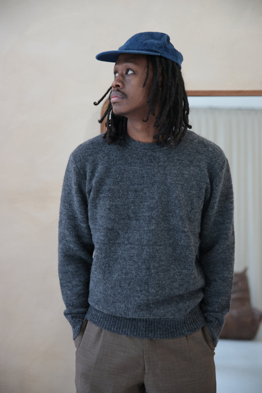 Col rond NORD Grey fluffy