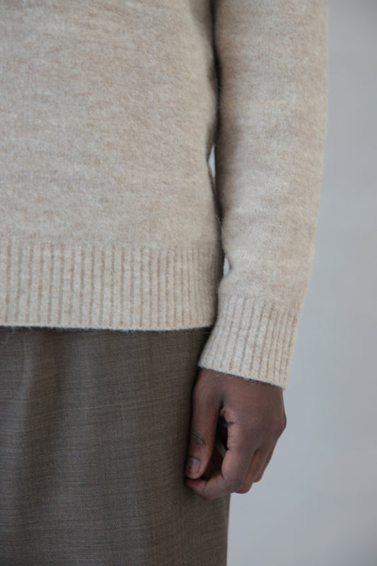 Col rond NORD Sand fluffy