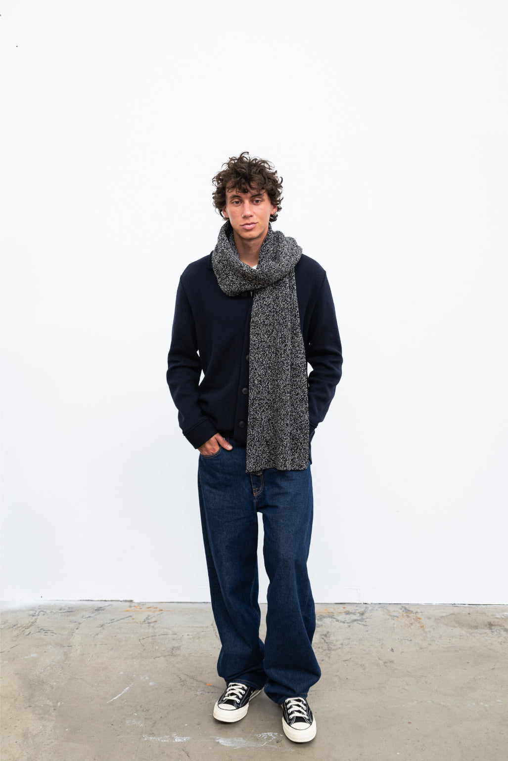 Echarpe Cashma Black&White