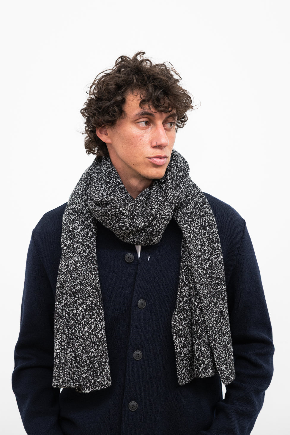 Echarpe Cashma Black&White