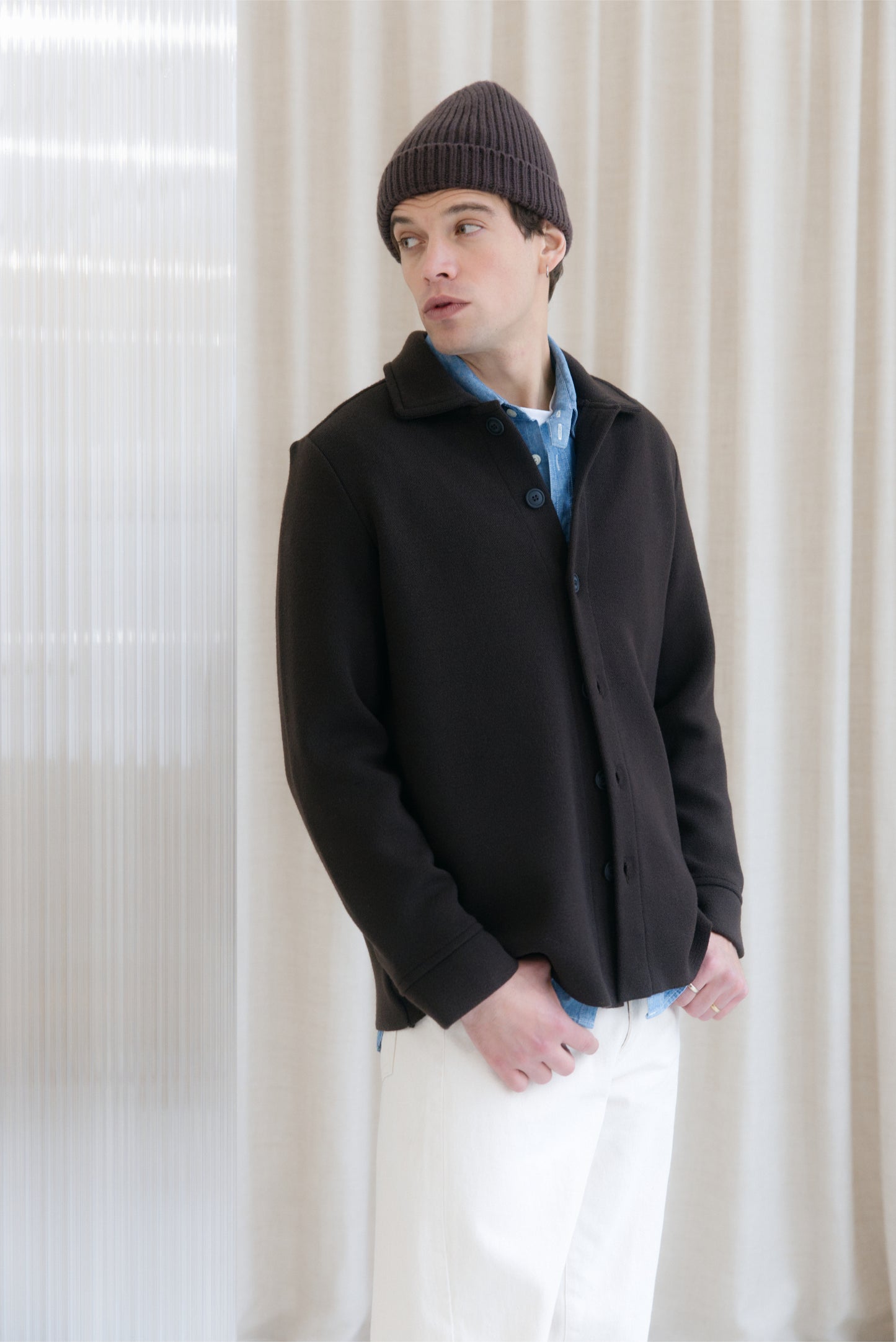 SUR-CHEMISE MUZELLE Brown