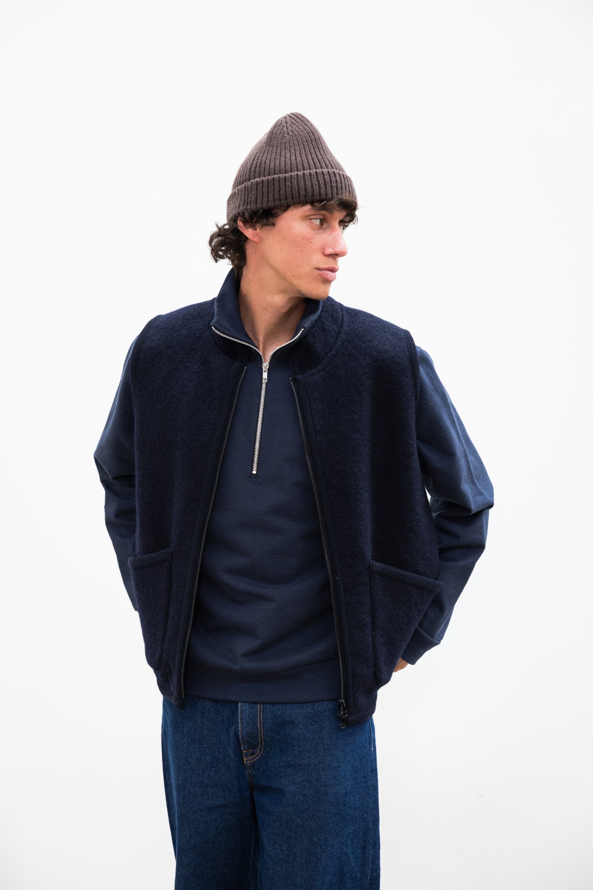 Veste sans manche RIVO Navy