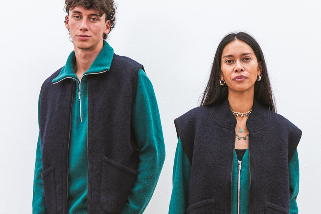 La nouvelle collection femme : des pulls en maille pensés depuis le vestiaire homme