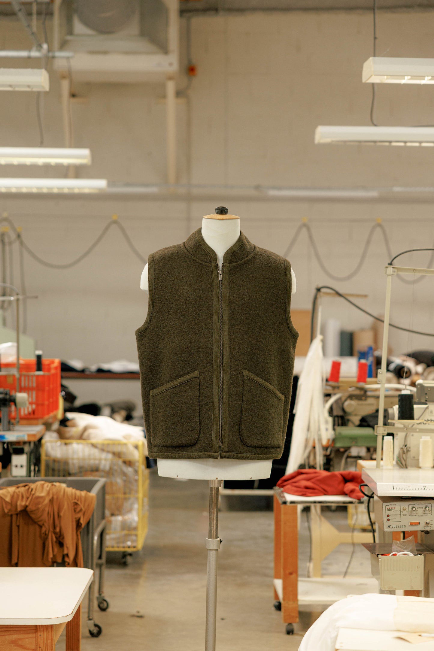 Veste sans manche RIVO Kaki