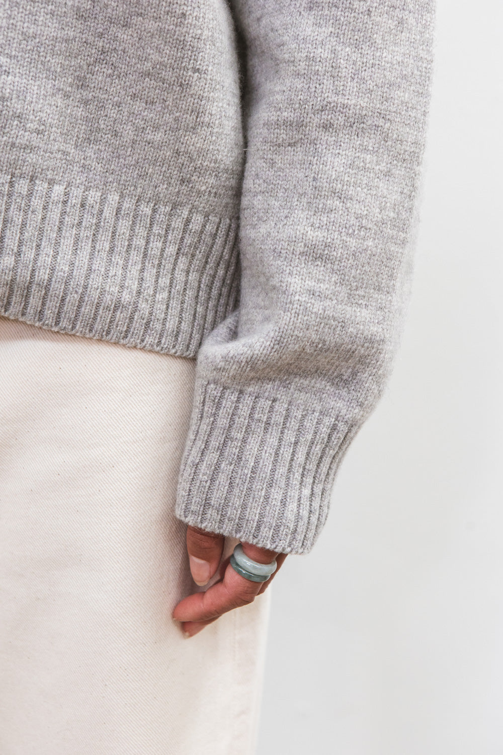 Pull Camionneur JAVO Light Grey