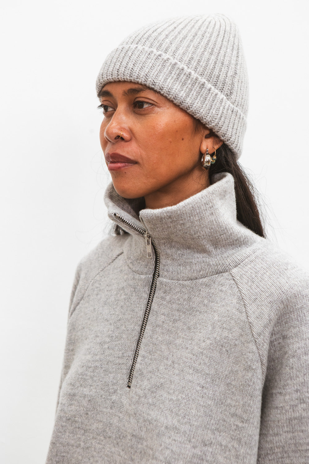Pull Camionneur JAVO Light Grey