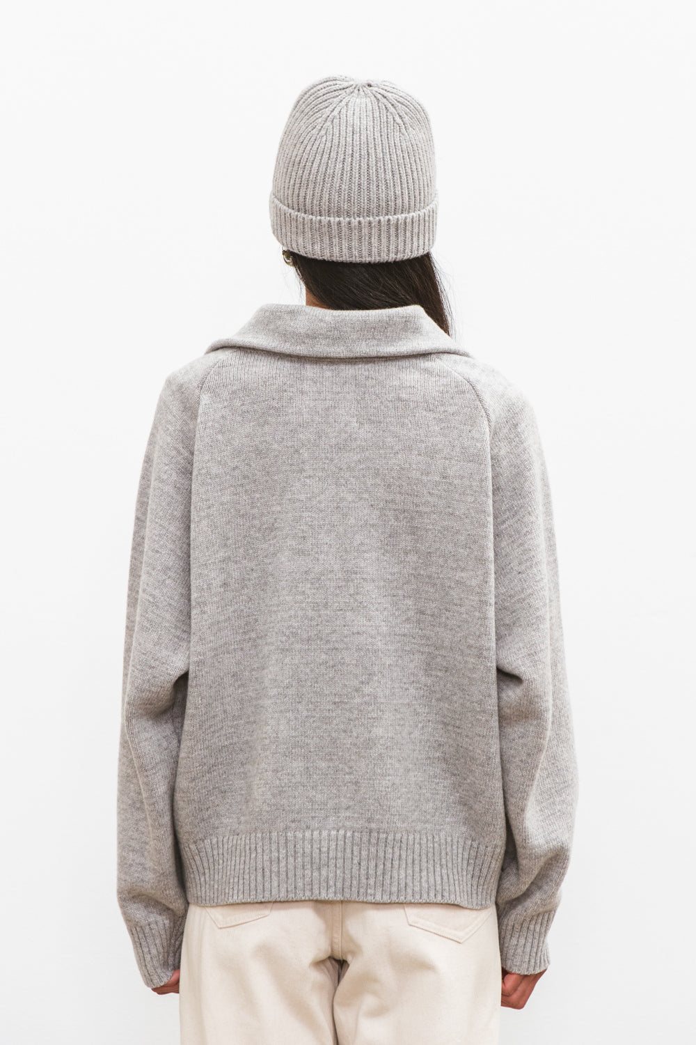 Pull Camionneur JAVO Light Grey
