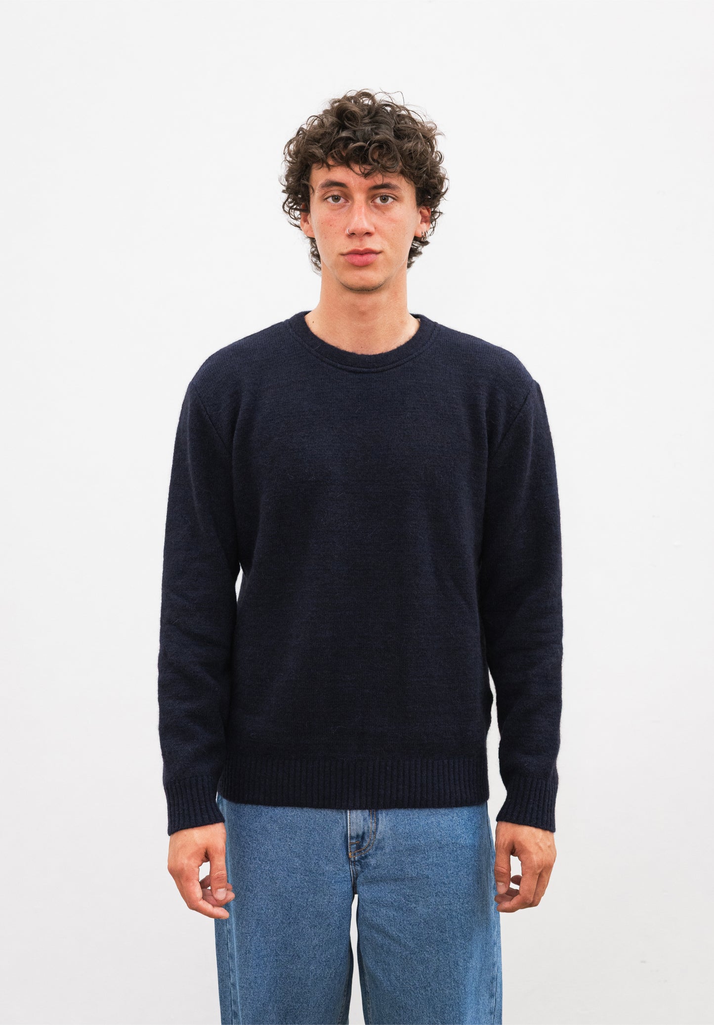 Col rond NORD Navy fluffy