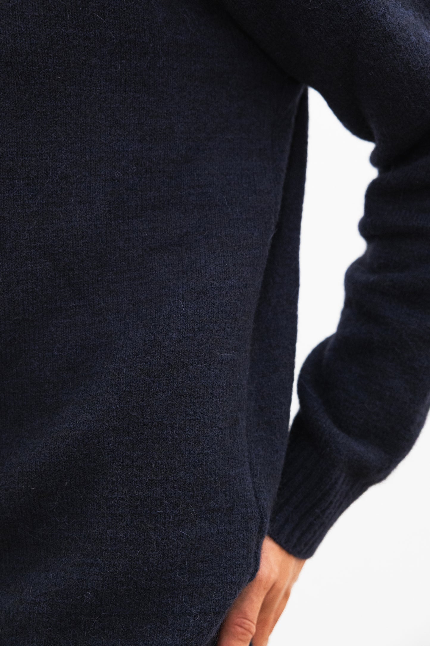 Col rond NORD Navy fluffy