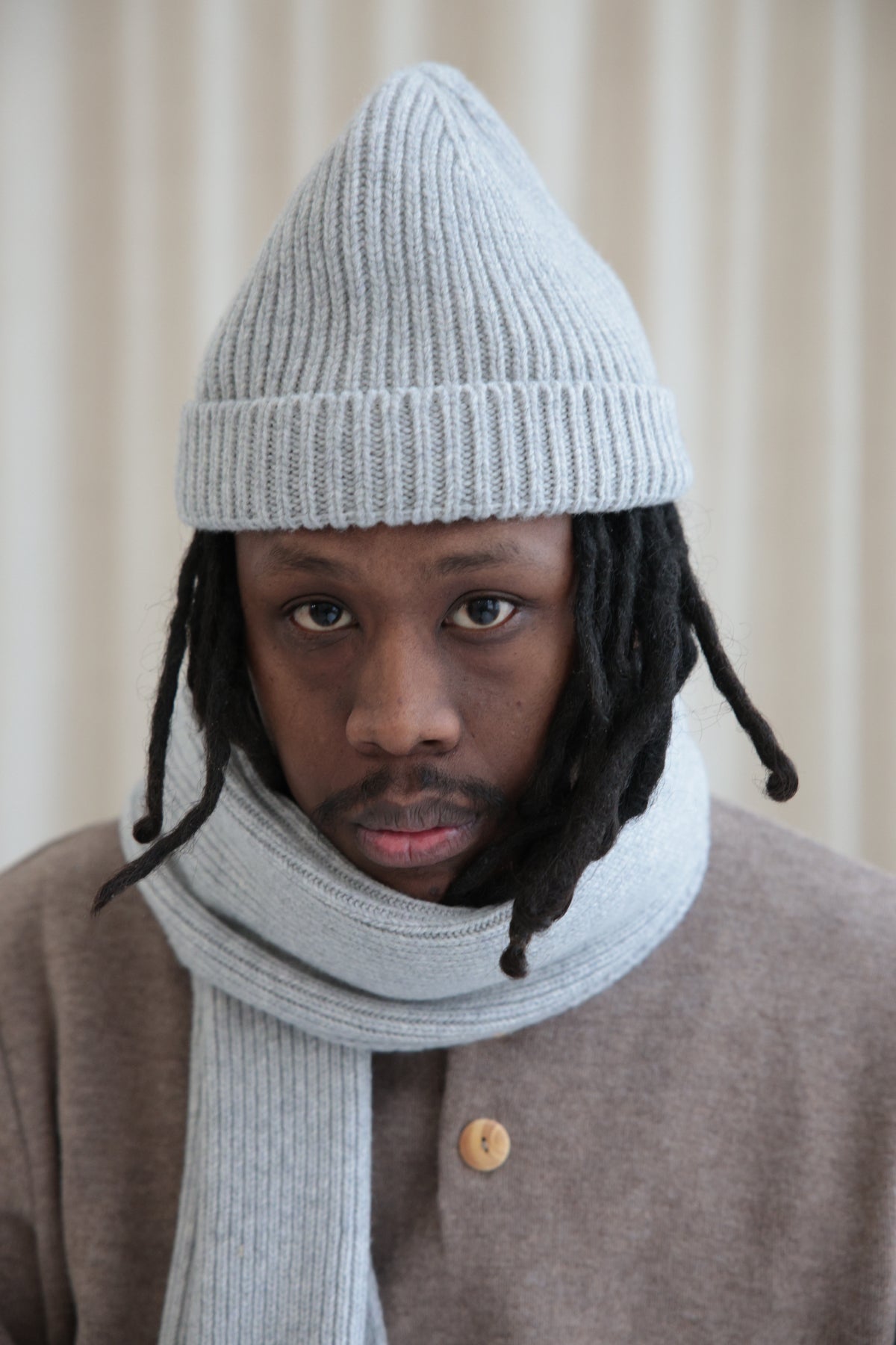 Bonnet Cashmond Light Grey