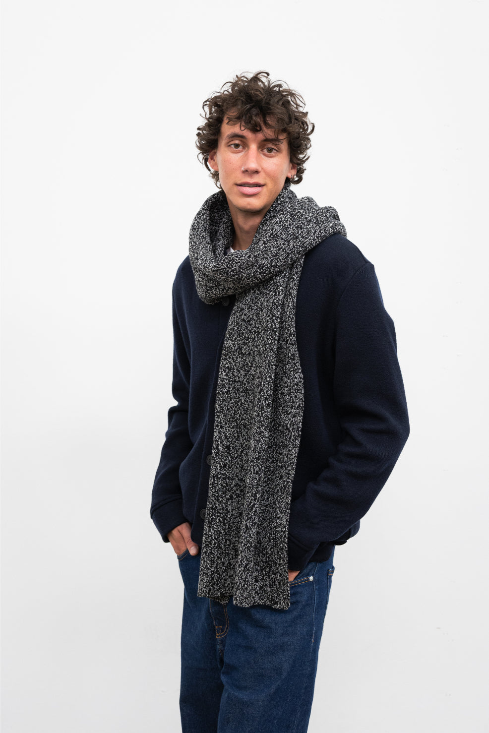 Echarpe Cashma Black&White