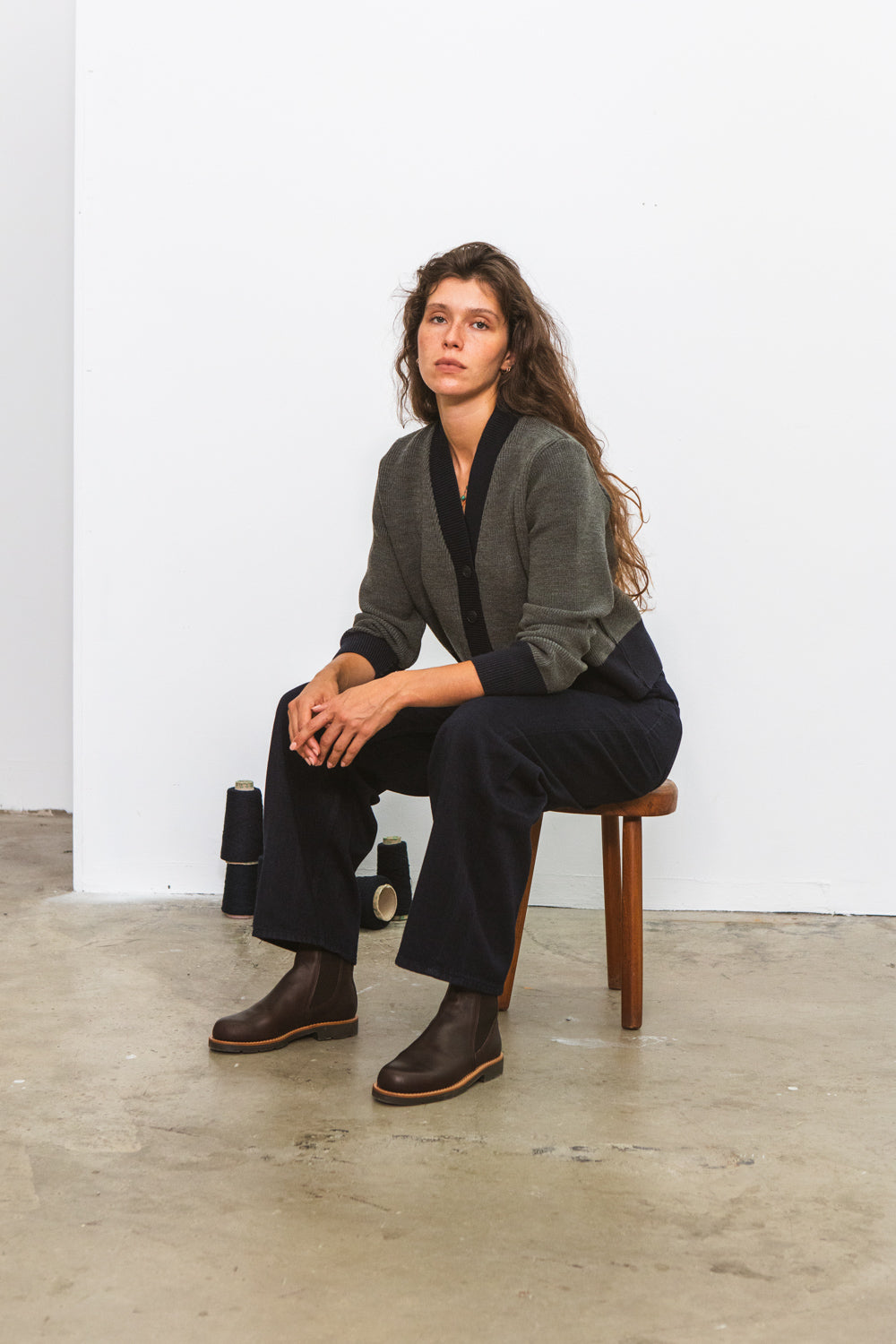 Gilet BARA Kaki & Navy