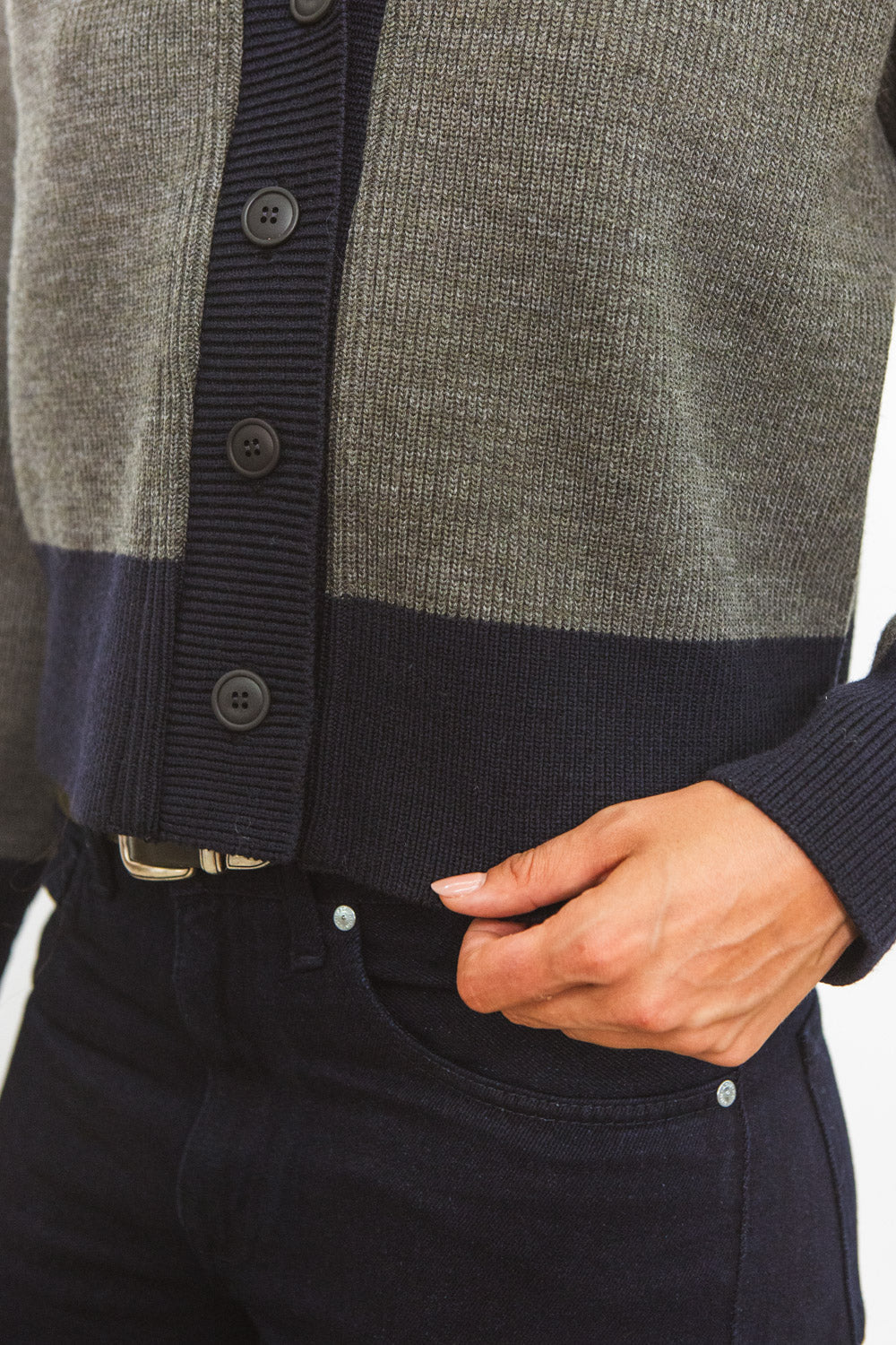 Gilet BARA Kaki & Navy