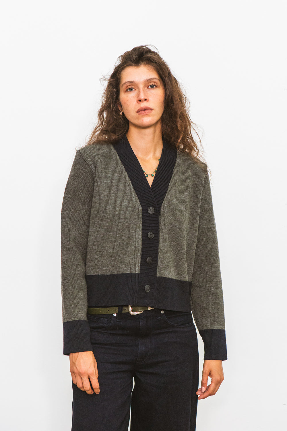 Gilet BARA Kaki & Navy