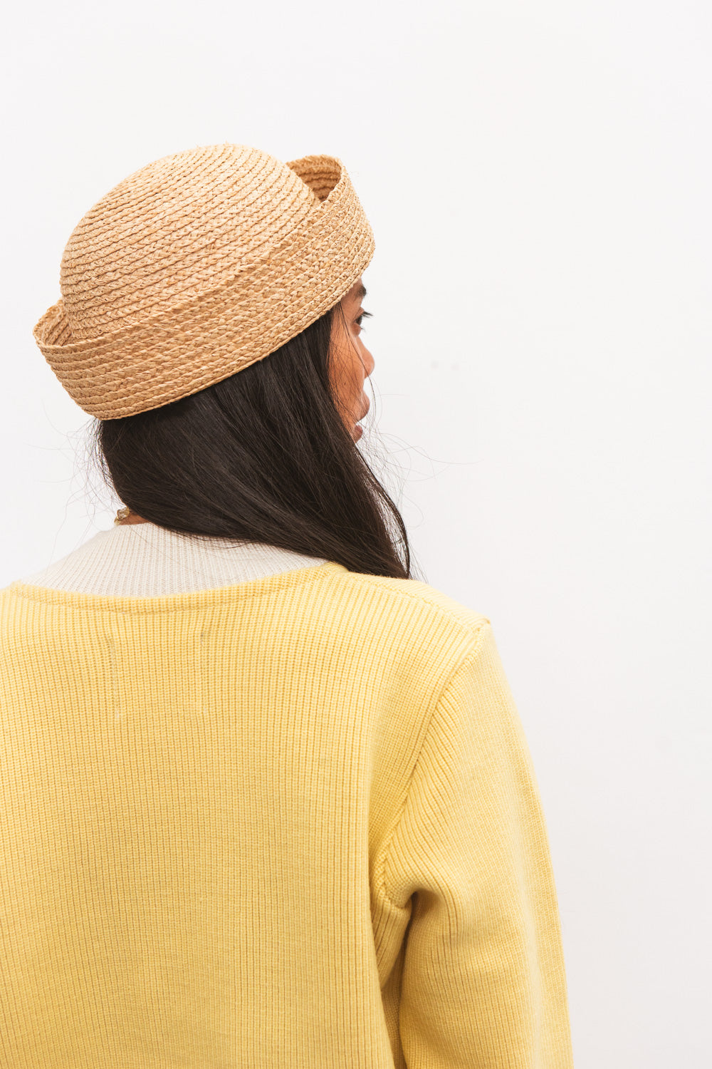 Gilet BARA Yellow & Cream