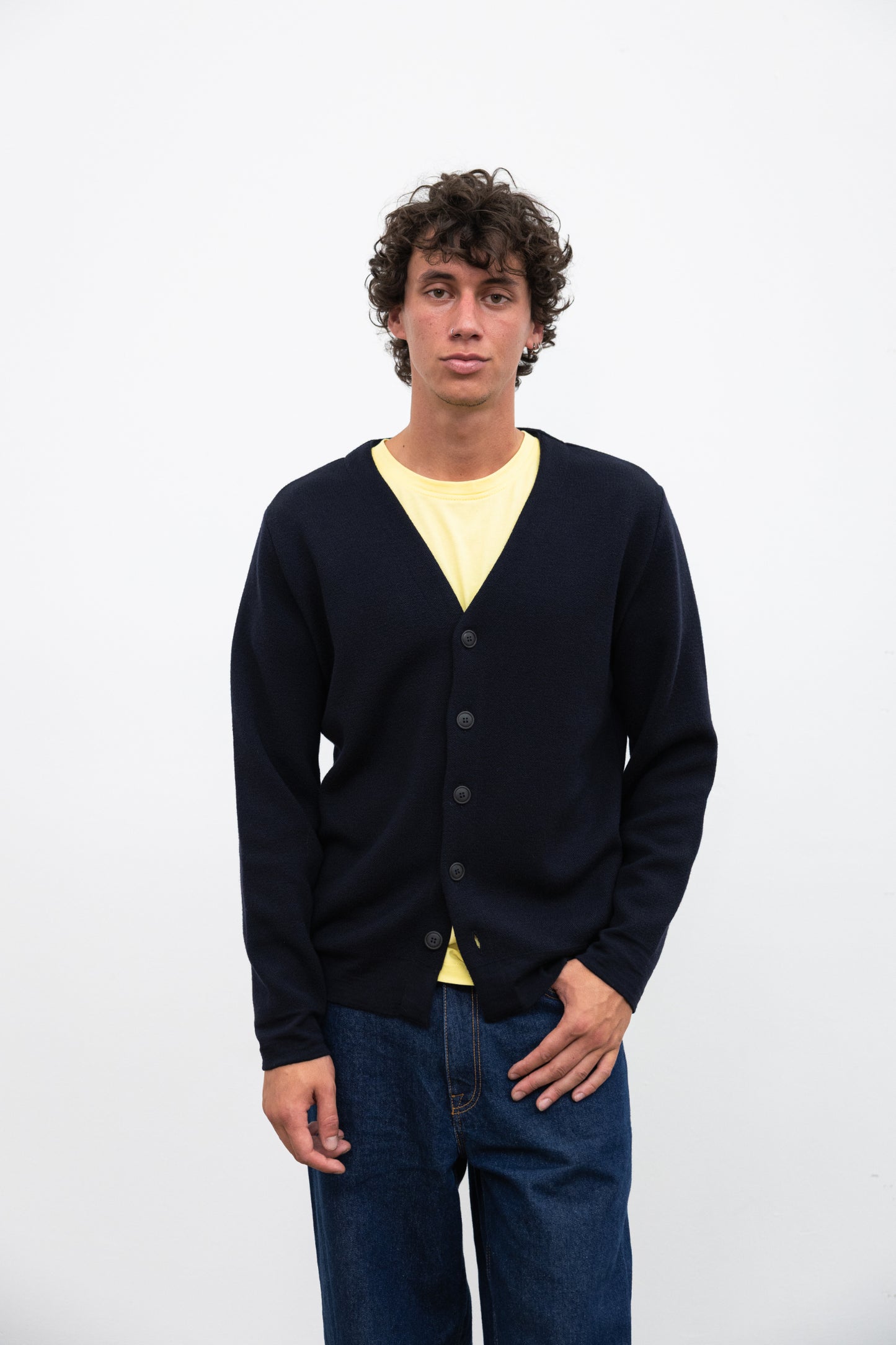 Gilet COPA en coton pour homme marine