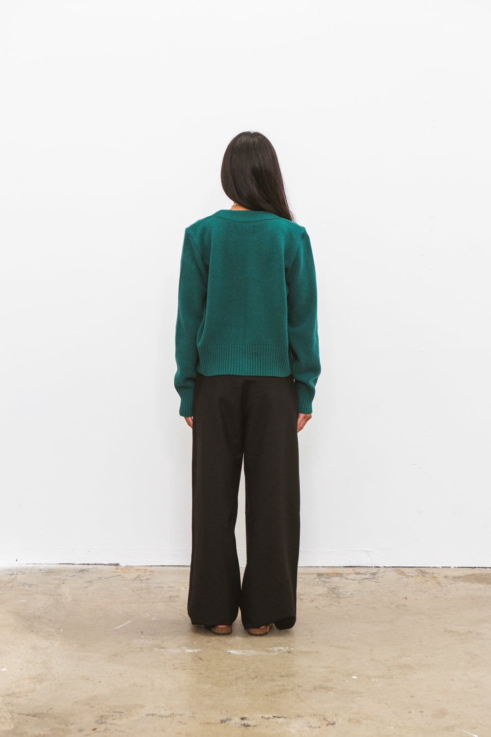 Gilet zippé SANTI Imperial Green