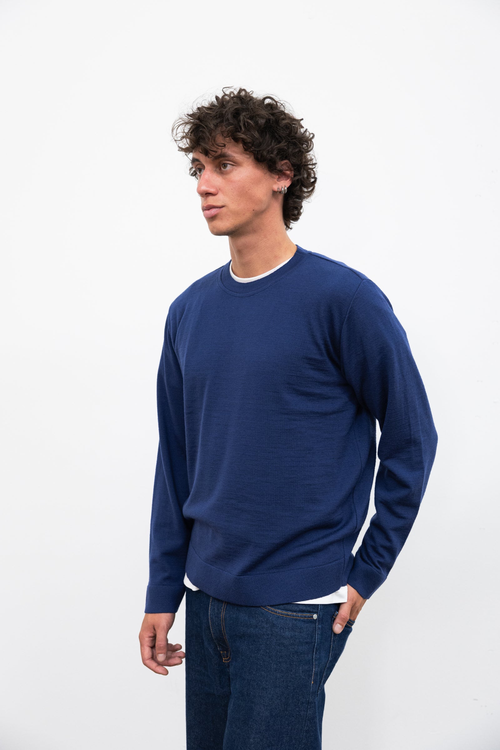 Pull MERET en laine manches longues