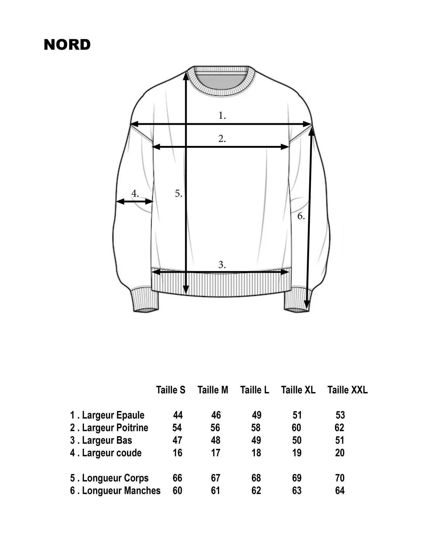 Col rond NORD Grey fluffy