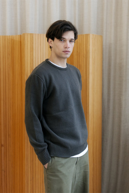 Pull Chili Homme de couleur kaki