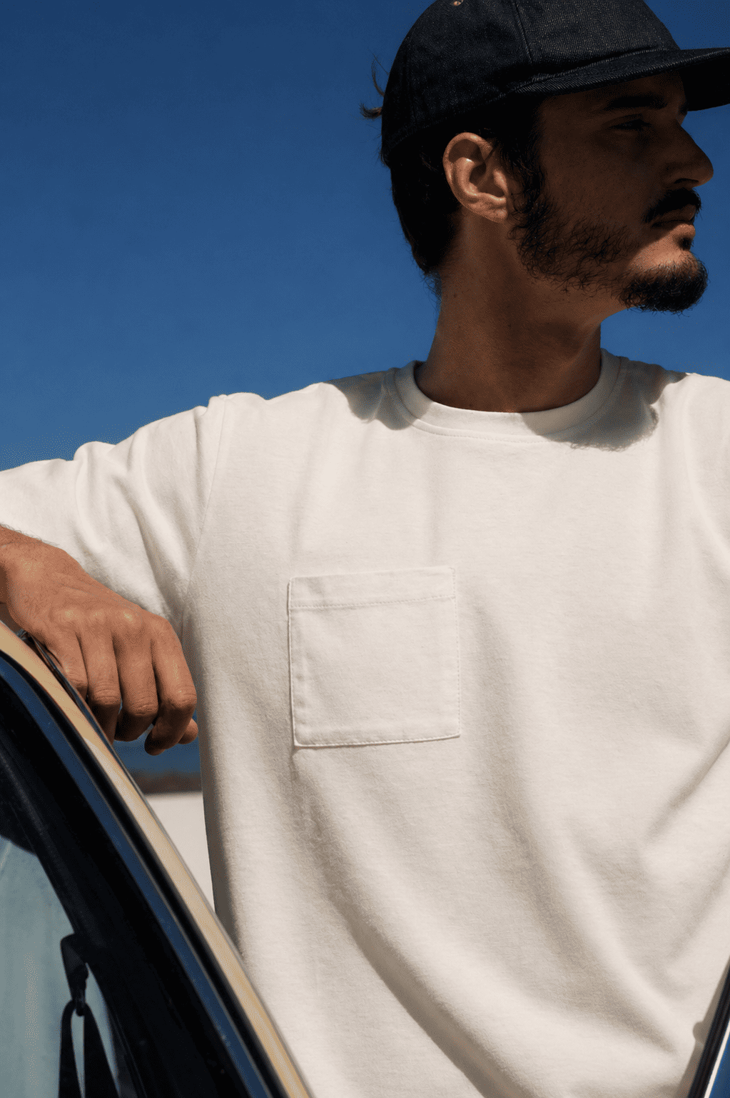 Tee-shirt Jeri couleur écru 