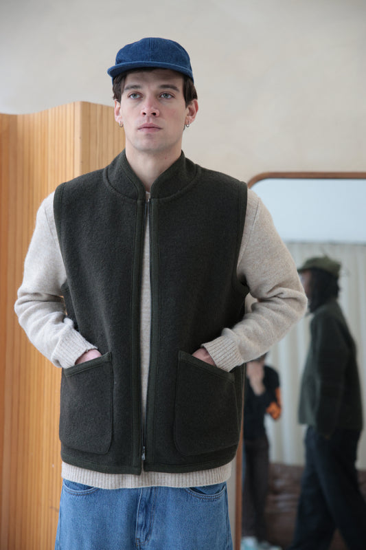 Veste Rivo sans manche fabriqué en France