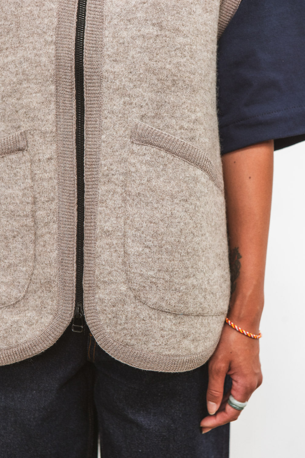 Veste RIVO sans manche Sand