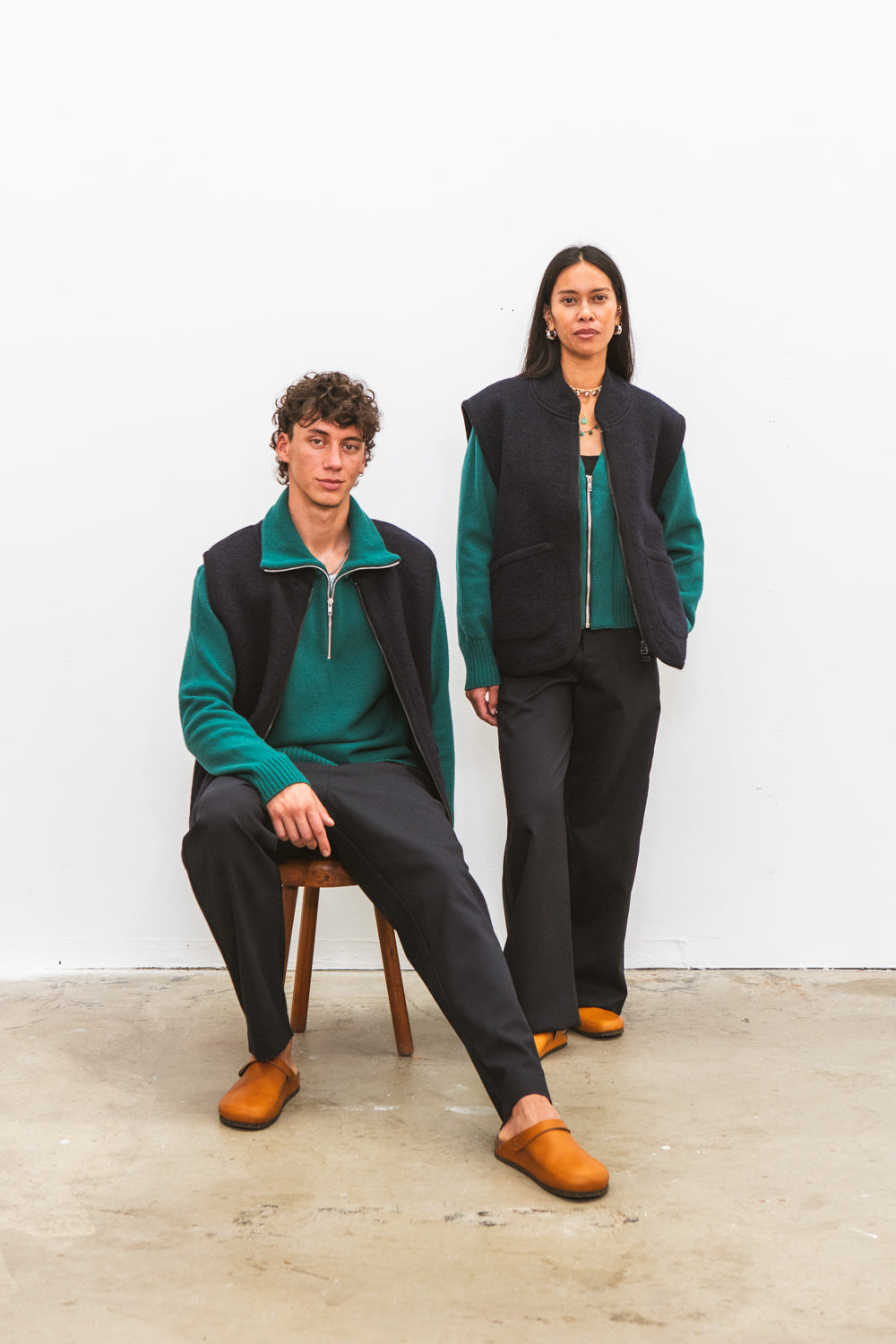 Veste RIVO sans manche Navy