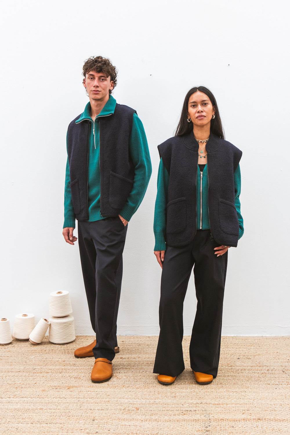 Veste RIVO sans manche Navy